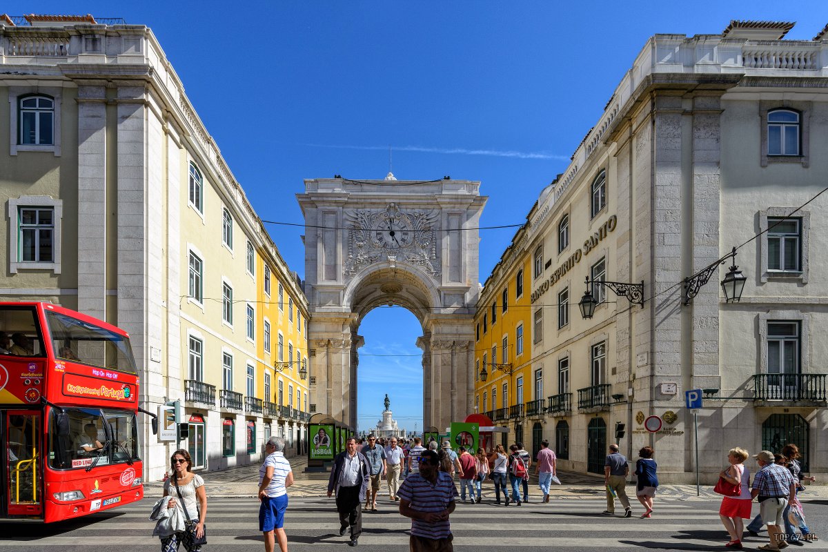 TP6_6005.jpg - Arco da Rua Augusta czyli Łuk Triumfalny ulicy Augusta.