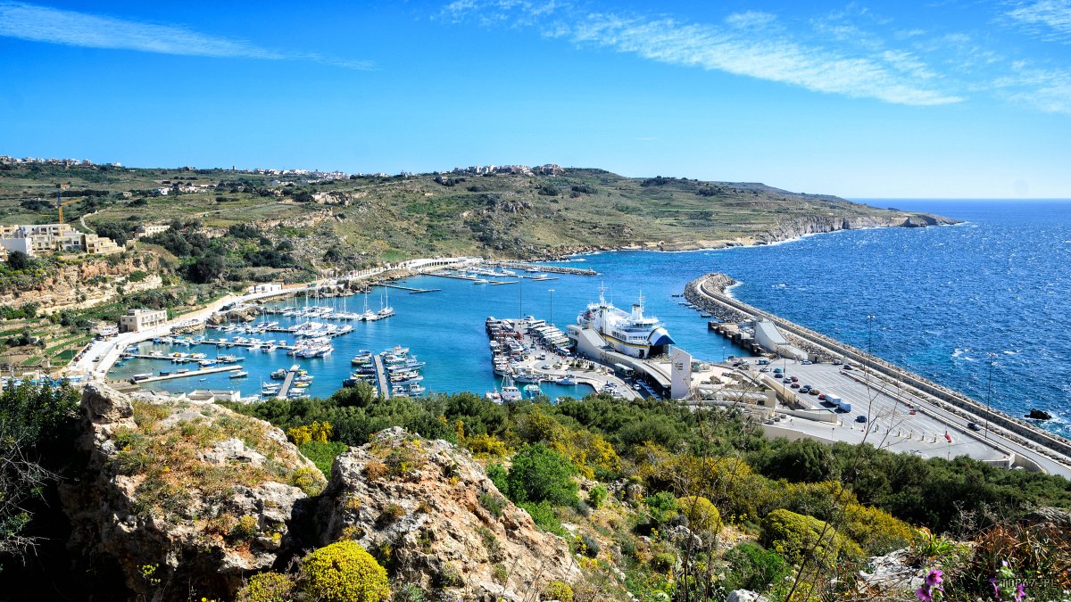 TP3_2592.jpg - Marina, Ferry Terminal - Mgarr, Gozo